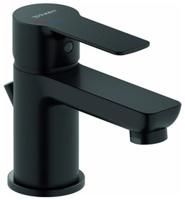 Duravit DC1013001046 - Miscelatore per lavabo + piletta D-CODE nero opaco