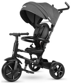 QPlay - Triciclo per bambini 3in1 RITO STAR grigio scuro