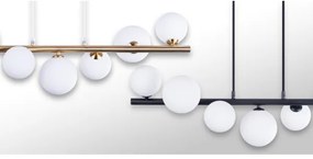 Azzardo AZ4406 - Lampadario su corda SYBILLA 7xG9/25W/230V nero