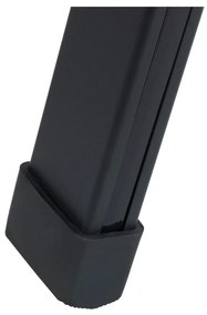 Scala pieghevole antiscivolo in alluminio nero Stepladder II. - Wenko