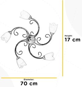 ONLI - Plafoniera ODINO 5xE14/6W/230V