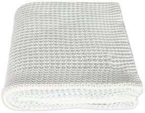 Coperta per neonati in cotone grigio chiaro Lucky 90 x 90 cm - Homemania Decor