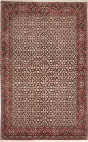 Bidjar Tappeto 140 x 220 Rosso (Iran) Annodato A Mano