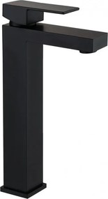 Mexen Cube rubinetto lavabo alto, nero - 72910-70