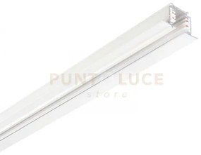 Binario trifase elettrificato link 3-phase trim on-off 2000 mm bianco