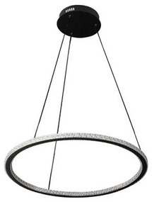 Lampadario LED dimmerabile a sospensione con cavo, 90 W/230 V, 3000–6500 K, Ø 60 cm, con telecomando