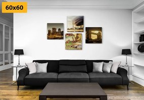 Set di quadri – Città misteriose