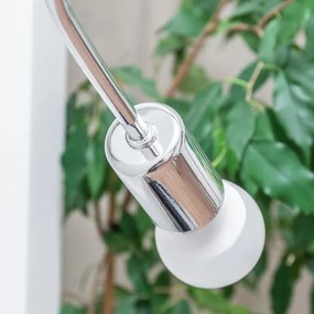 Applique da parete OXFORD 1xE27/15W/230V, cromo lucido