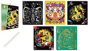 Scratch art - Animali del mondo