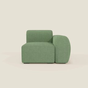 BonBon modulo terminale 105 cm sinistro o destro - tessuto smacchiabile T23 menta