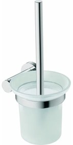Duravit 99271000 - Scopino WC da parete D-CODE, finitura cromo lucido