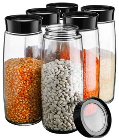 Set di 6 contenitori in vetro per alimenti - Hermia