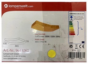 Lampenwelt - Applique BERRA 1xR7s/100W/230V