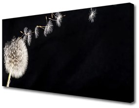Quadro su tela Pianta di fiori di tarassaco 100x50 cm