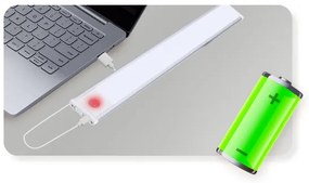 Aigostar - LED luce ricaricabile con sensore 1,5W 5V 4000K per mobili