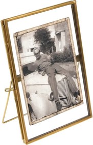 Cornice in metallo dorata 10x15 cm - Rex London