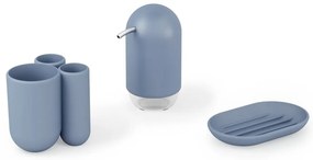 Portaspazzolini blu in plastica Touch - Umbra