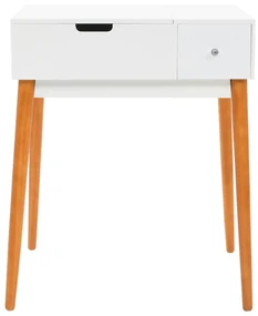 Toletta con specchio in mdf 60x50x86 cm