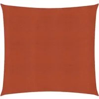 Vela Parasole 160 g/m Quadrata Terracotta 4,5x4,5 m in HDPE 311332