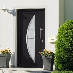 Porta Di Ingresso Antracite 98x208 Cm /