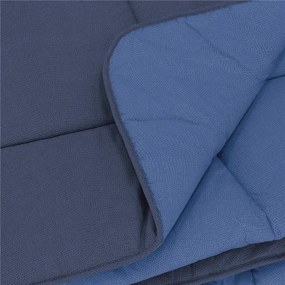 Trapunta Invernale Double Face Varie Misure Gabel Chromo in Cotone  Colore Blu, Dimensioni e Misure Piazza e Mezzo