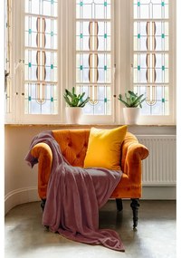 Copriletto bordeaux in micropanno per letto matrimoniale 220x240 cm Cosy - Tiseco Home Studio