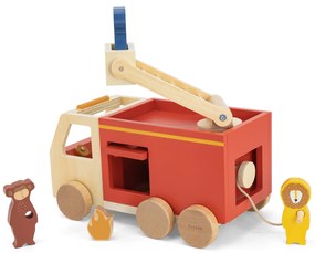 Trixie Camion dei pompieri in legno