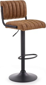 Sgabello da bar H-88 in marrone