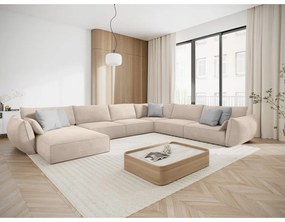 Divano angolare beige (angolo destro) Vanda - Mazzini Sofas