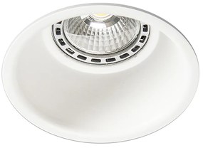 Set di 6 faretti da incasso moderni bianchi - Dept