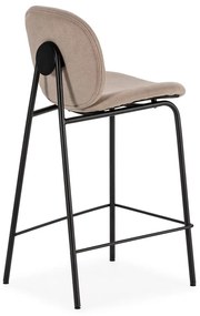 Sgabelli da bar beige in set di 2 (altezza seduta 65 cm) Cori - Marckeric