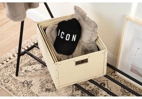 Scatole di cartone beige in set da 3 Ture - Bigso Box of Sweden