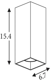 Searchlight 24126GO - Lampada da parete DON 2xGU10/10W/230V dorata