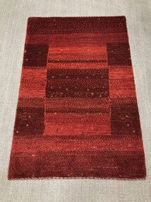Loribaft Tappeto 120x80 Rosso (Iran) Annodato A Mano
