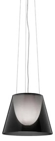 Flos KTribe Suspension 2 Lampada A Sospensione 39 cm a luce diffusa con diffusore esterno fume