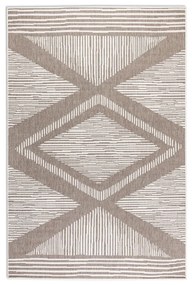 Tappeto per esterni marrone crema 120x170 cm Gemini - Elle Decoration