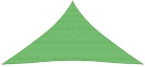 Vela Parasole 160 g/m² Verde Chiaro 5x6x6 m in HDPE