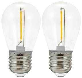 SET 2x Lampadina LED PARTY E27/0,3W/36V