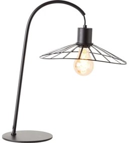 Brilliant - Lampada da tavolo LEIKA 1xE27/52W/230V nero