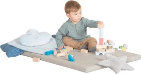 Palestrina per bambini beige 78x100 cm Greyish gesteppt – Roba