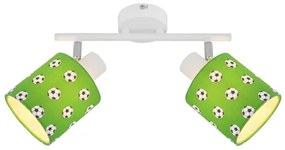 Globo 54009-2 - Luce Spot per bambini LEMMI 2xE14/15W/230V