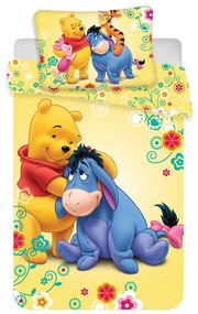 Biancheria da letto per bambini in cotone per culla 100x135 cm Winnie-the-Pooh – Jerry Fabrics