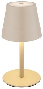 Globo 58488S - Lampada da esterno ricaricabile a LED dimmerabile con comando a sfioramento VANNIE 3W/5V IP54 1800 mAh