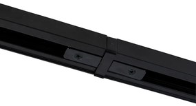 Sistema a binario moderno nero 4 luci monofase - Yade