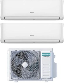 Condizionatore Dual Split Hisense Hi-Comfort 7+12 con 2AMW52U4RXC R-32 Wi-Fi Integrato