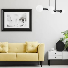 Lampadario on a pole ASTRO 4xG9/5W/230V nero