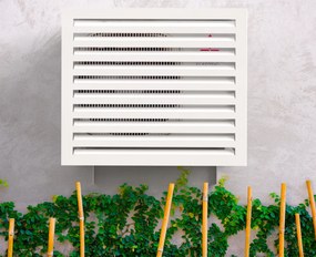 Copri Condizionatore 90x70x52 cm in Alluminio Blade S Bianco...