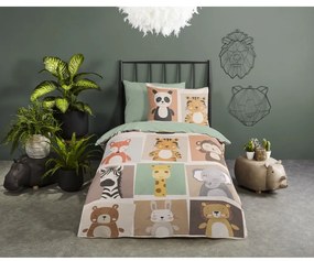 Set copripiumino e federa da bambini in microfibra per letto singolo ed esteso 140x220 cm Ranger – Good Morning