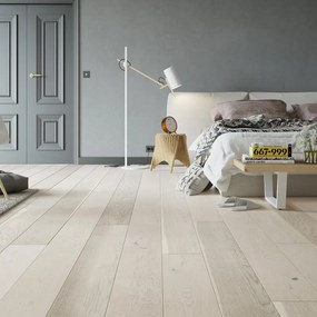 Parquet multistrato forte XL in rovere spazzolato famiglia sp. 14/2.5 mm 1.37 m²