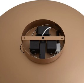 Lampada a Sospensione Moderna Bronzo con Legno di Noce Incl. LED Dimmerabile - Smith